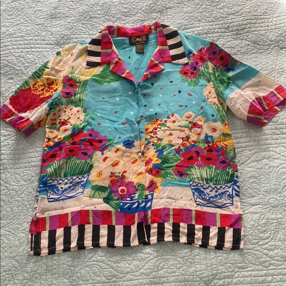 Vintage Silk Blouse - Picture 1 of 3